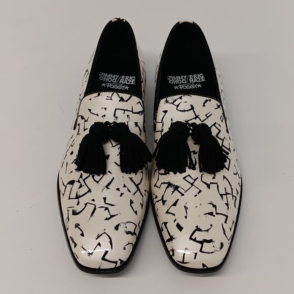 Jimmy Choo Patent Leather Foxley Eric Haze Poggy Loafers - EU45/US12 main image 11